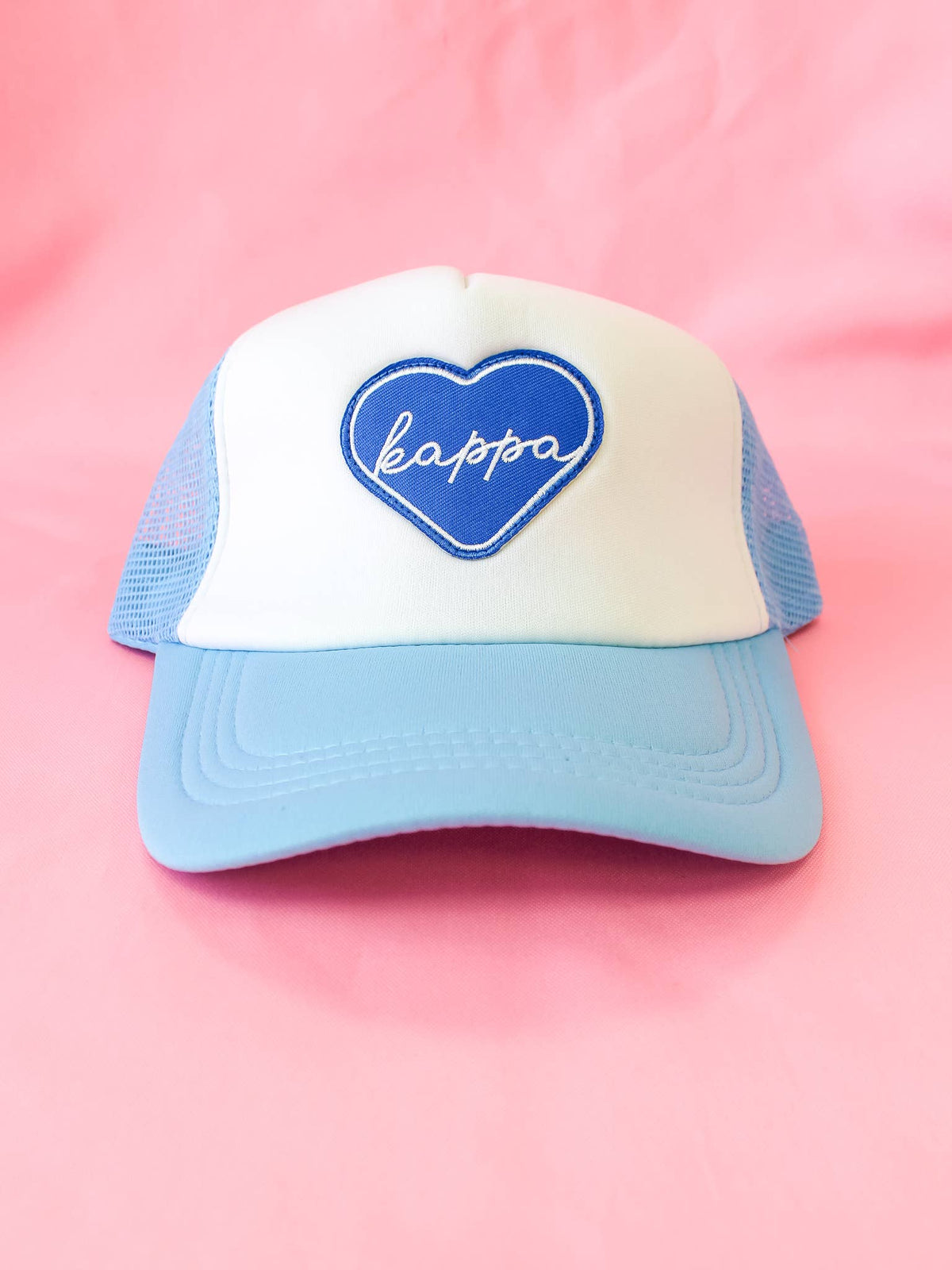 Kappa Kappa Gamma Sorority Heart Trucker Hat