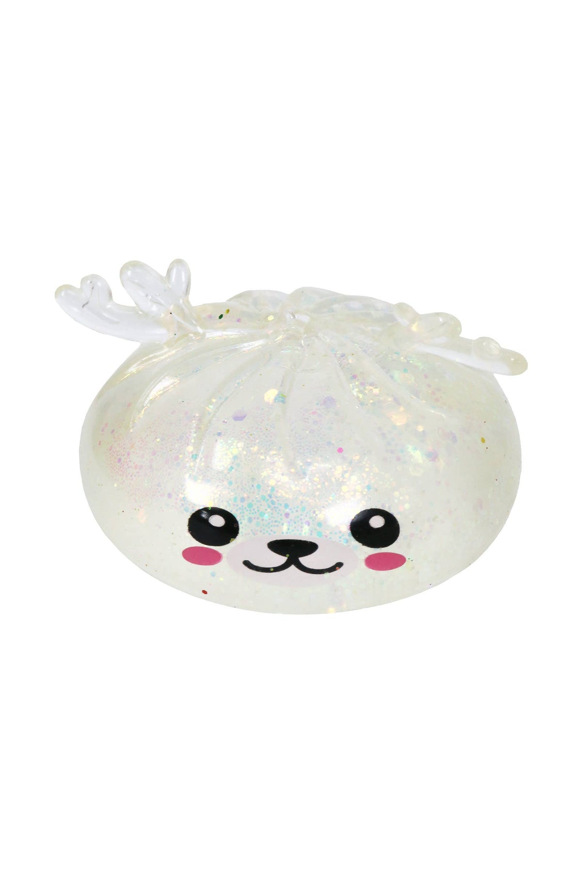 PREORDER: Christmas Reindeer Glitter Sugar Maltose Dumpling Squishy: ASSORTED / ONE SIZE