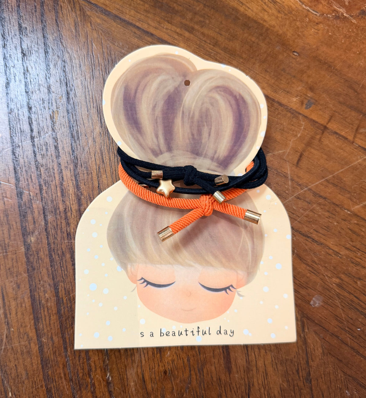 School color Hair ties
