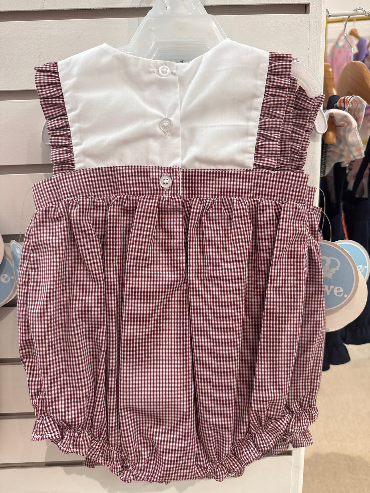 Girls Elephant French Knot Bubble