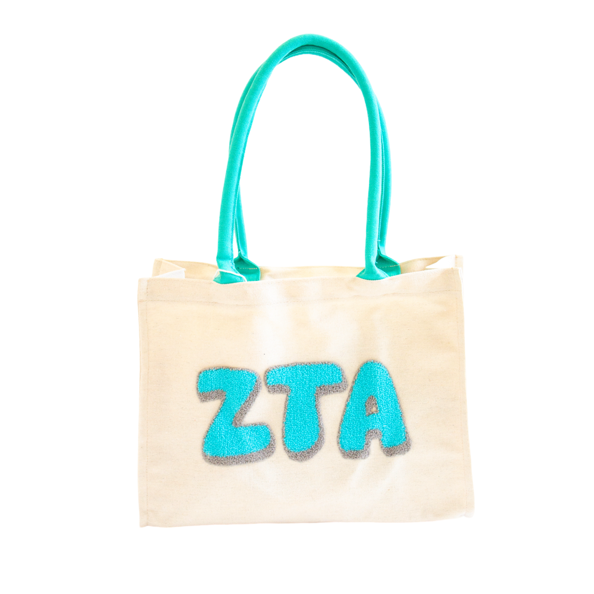 Chenille Sorority Gift Tote: ALPHA OMICRON PI
