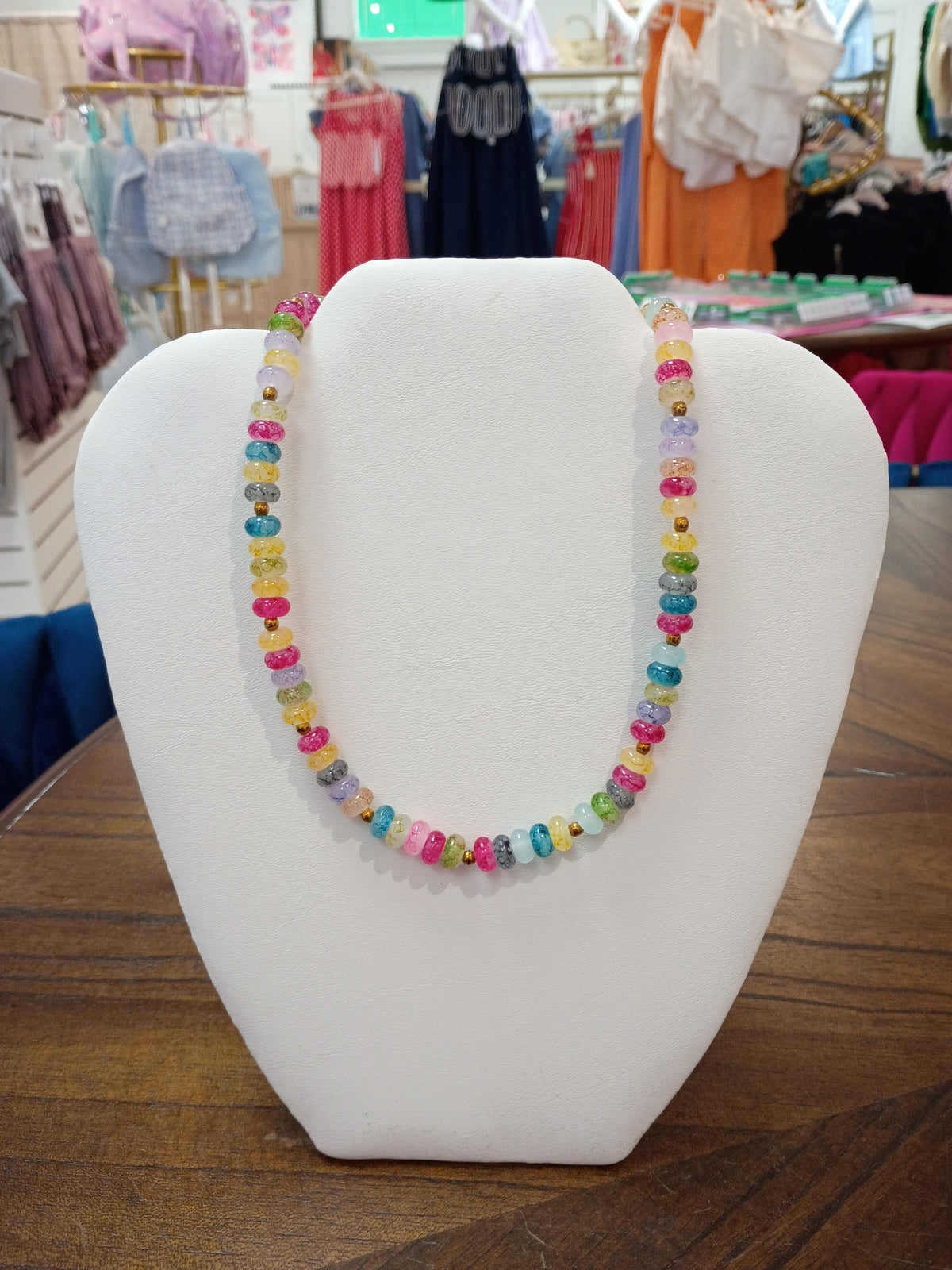 Multicolor Mini Beaded Necklaces