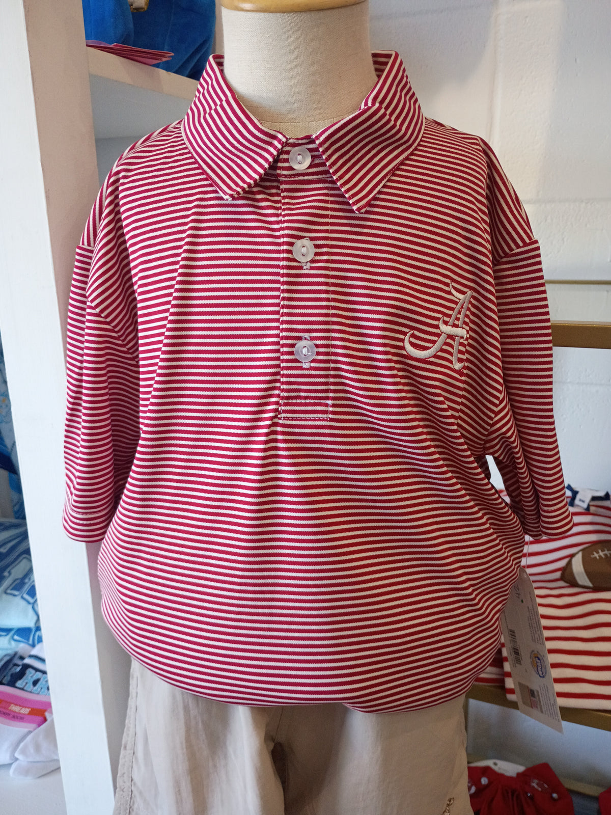 Boys Alabama Embroidered Polo