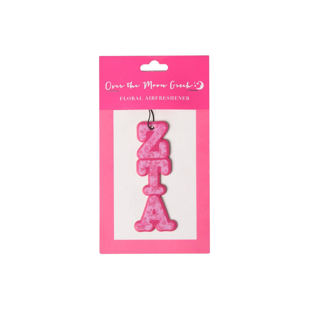 Sorority FLORAL Air Freshener: Phi Mu