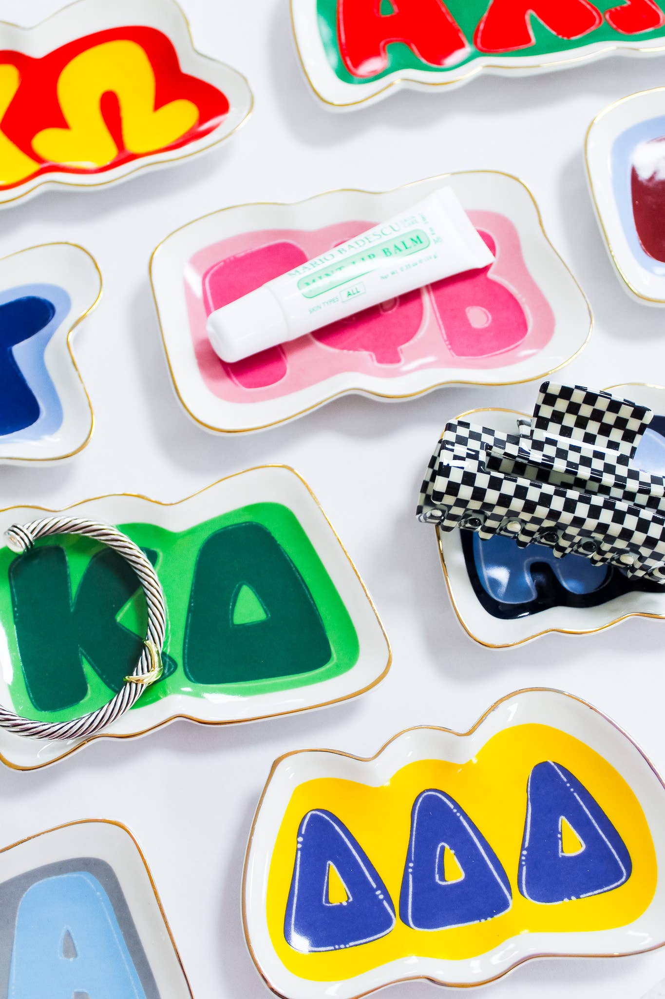 ALPHA GAMMA DELTA: Sorority Trinket Tray