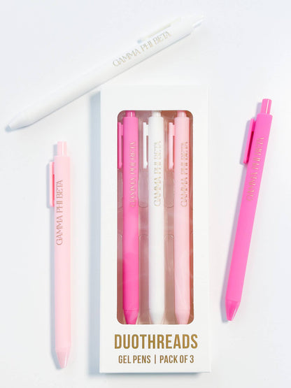 Lettered Luxe Sorority Pens: ALPHA GAMMA DELTA