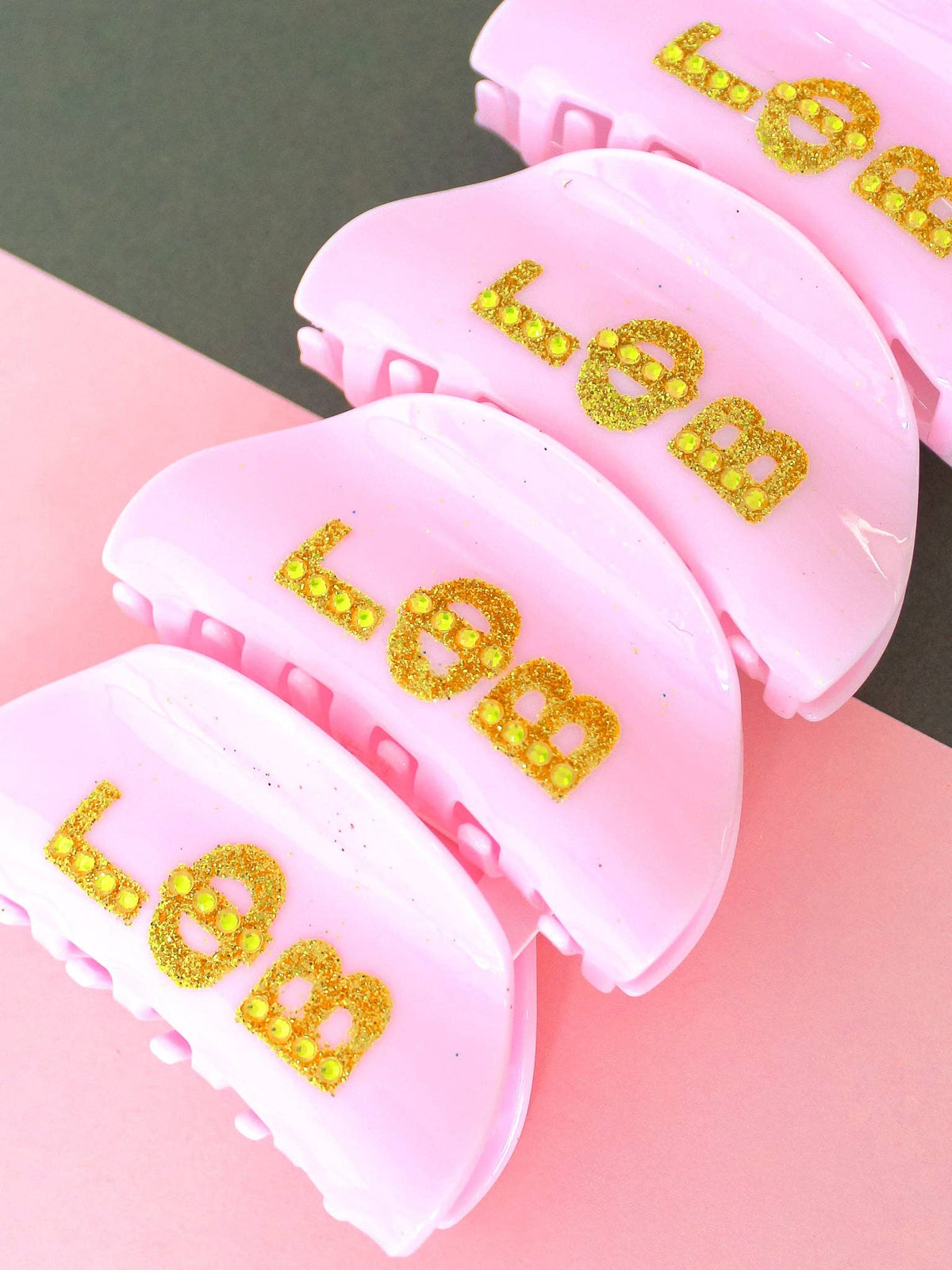Girl On the Go Hair Claw Sorority Clip: ALPHA OMICRON PI