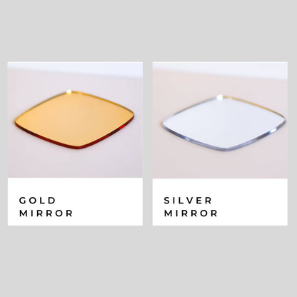 Acrylic Engraved Sorority + MOM Heart Charm: Mirror Gold / O Lever Ring Clasp / Chi Omega