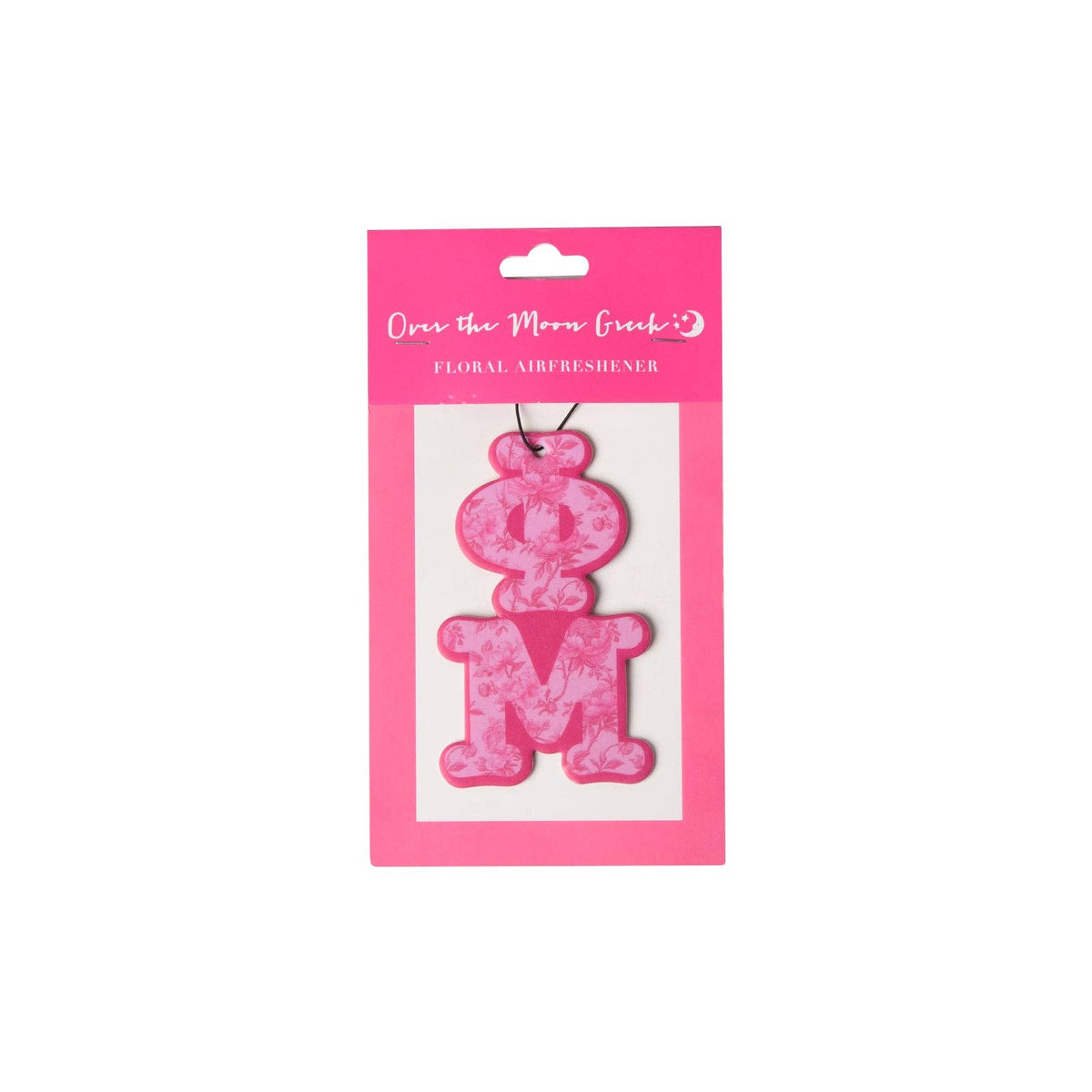 Sorority FLORAL Air Freshener: Alpha Omicron Pi