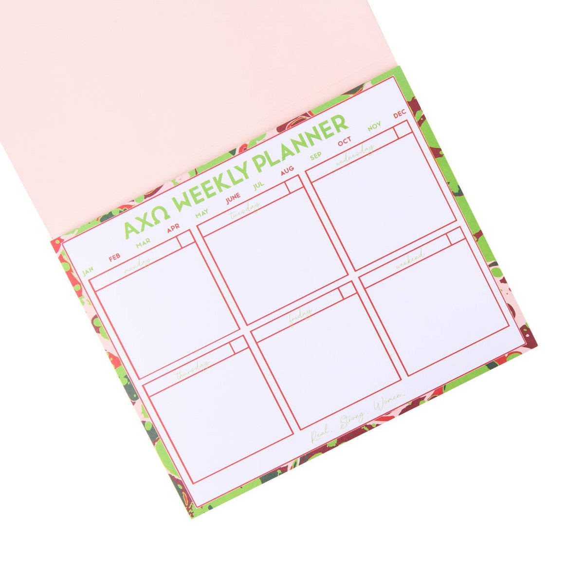 Sorority Desk Planner: Phi Mu