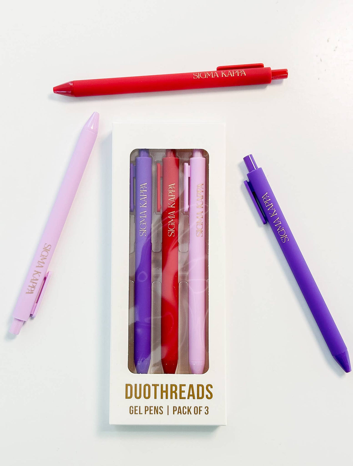 Lettered Luxe Sorority Pens: PHI MU