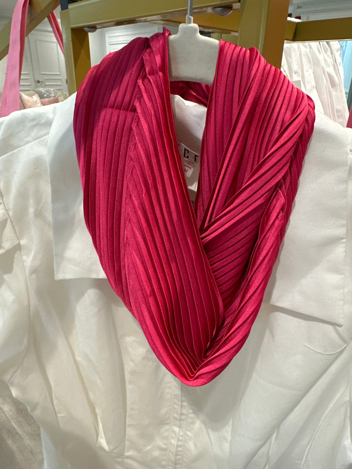 Pleated Scarf