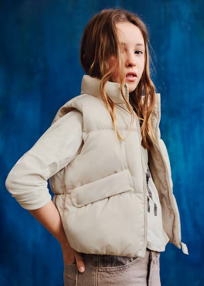 Mayoral Girls Satin Vest