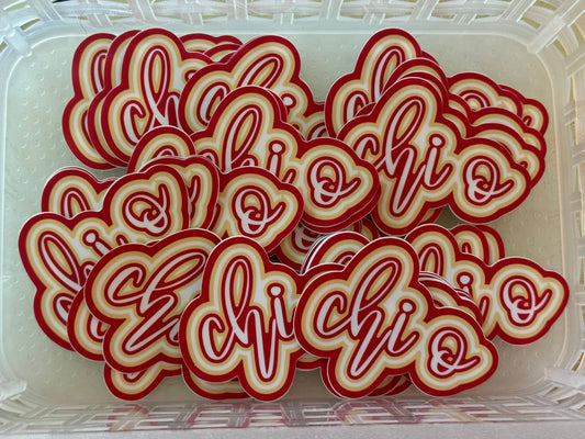 Chi Omega Sorority Decal