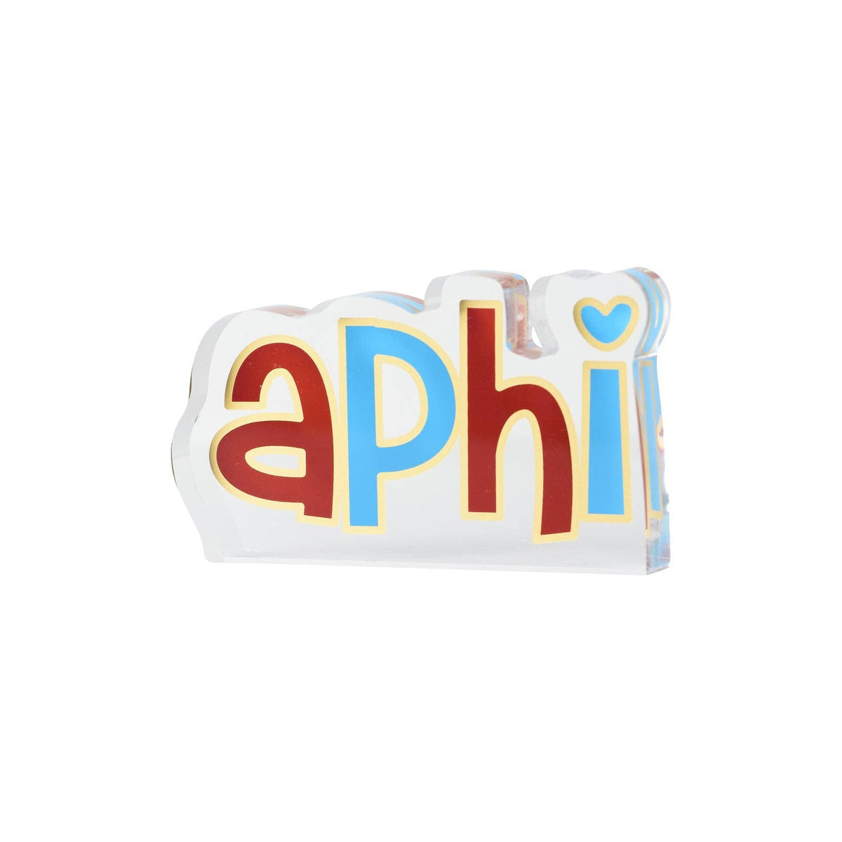 Sorority Acrylic Shelf Sitter: Chi O