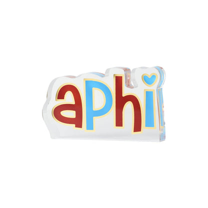 Sorority Acrylic Shelf Sitter: Chi O
