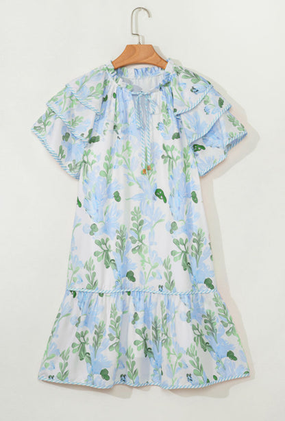 CLEARANCE: The Claire dress - blue