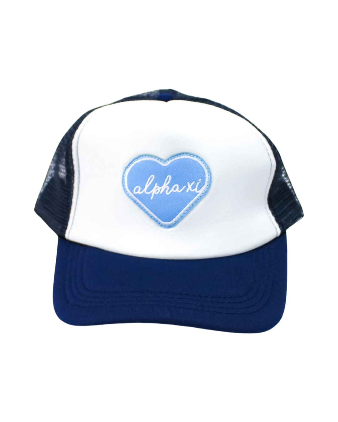 Sorority Whole Lotta Love Heart Trucker Hat: KAPPA DELTA