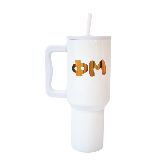40oz 24 Karat Sorority Tumbler: PHI MU