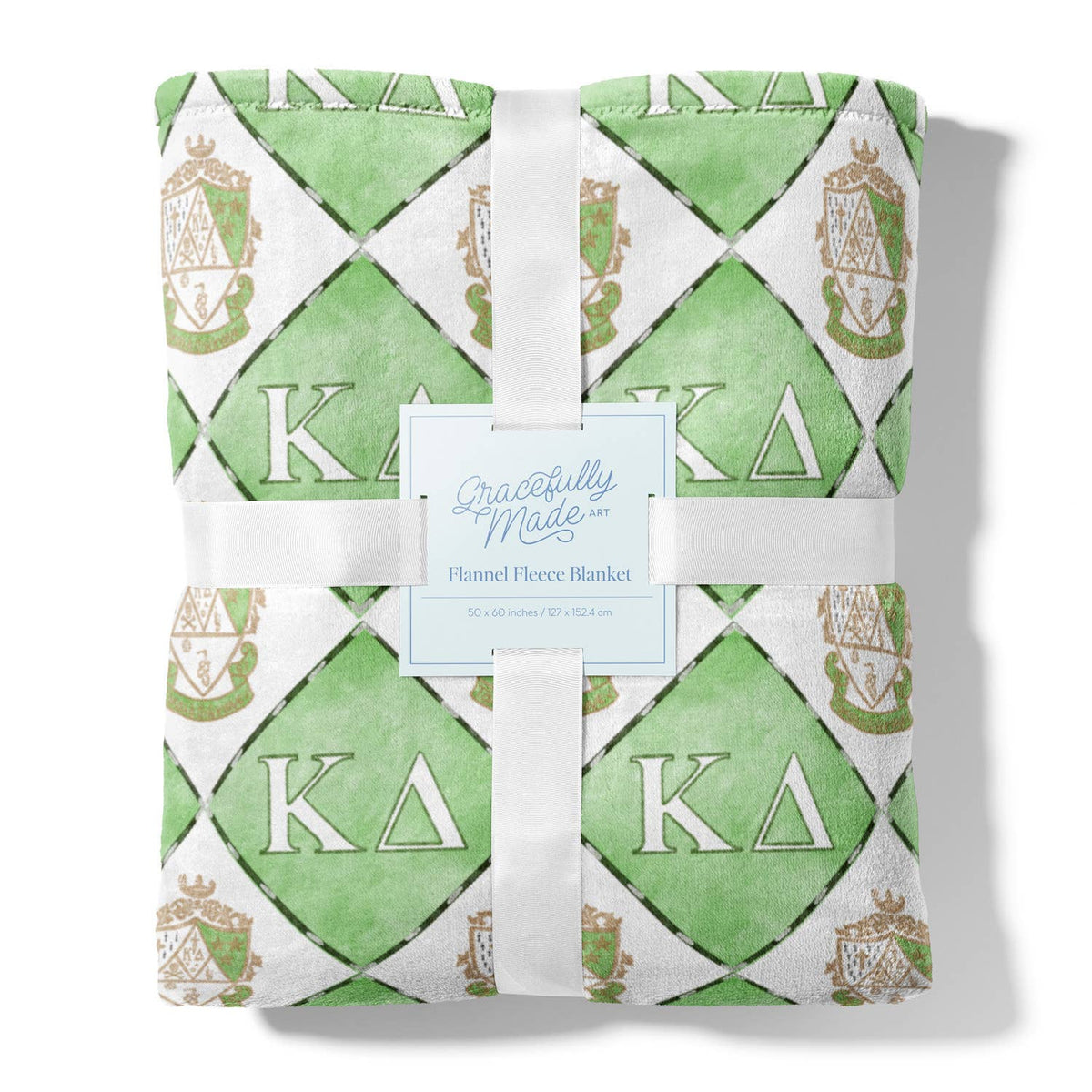 Kappa Delta Flannel Fleece Blanket, Sorority