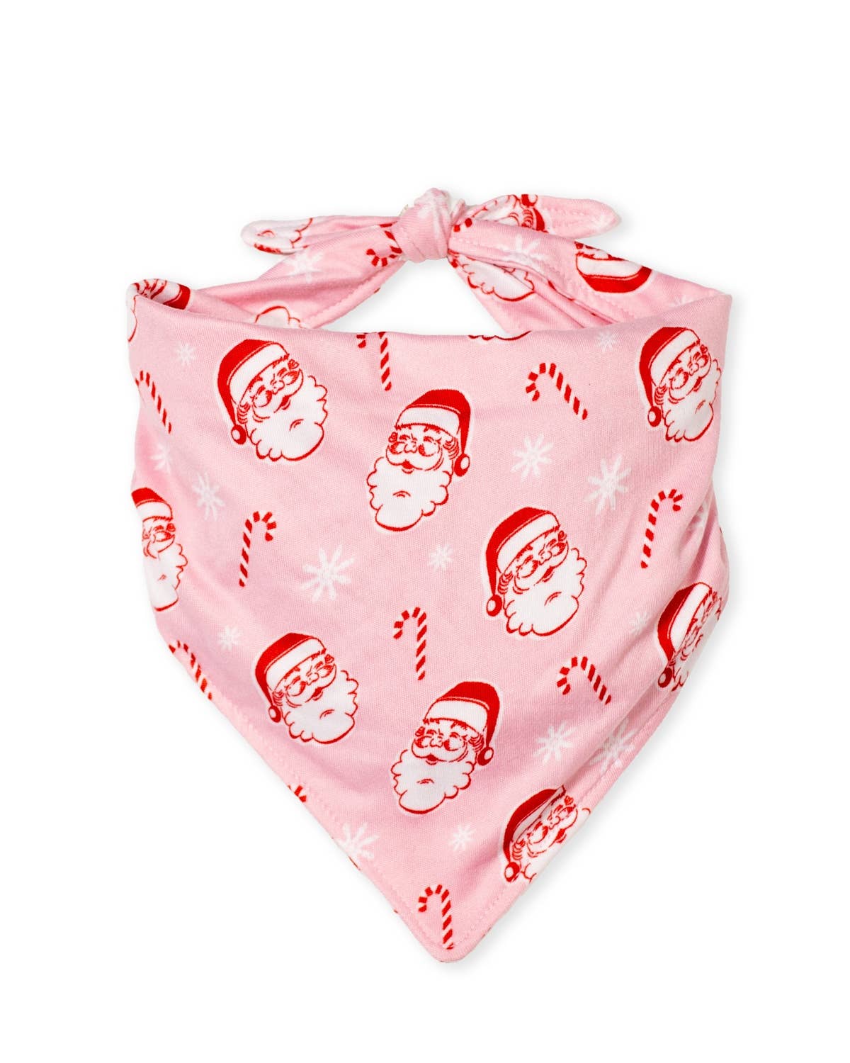 Candy Cane Santa Pet Scarf Bandana (Family Match)