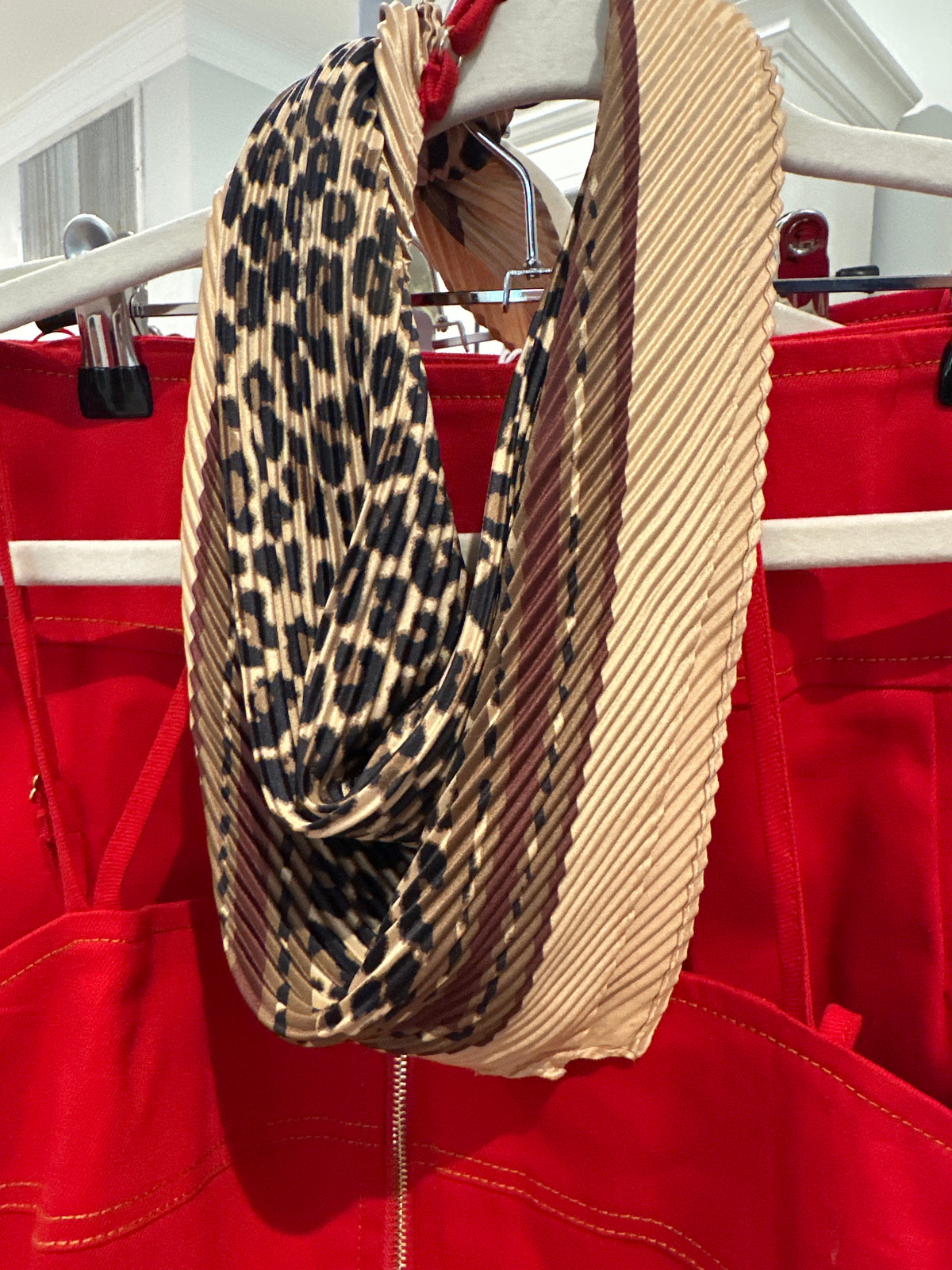 Pleated Scarf