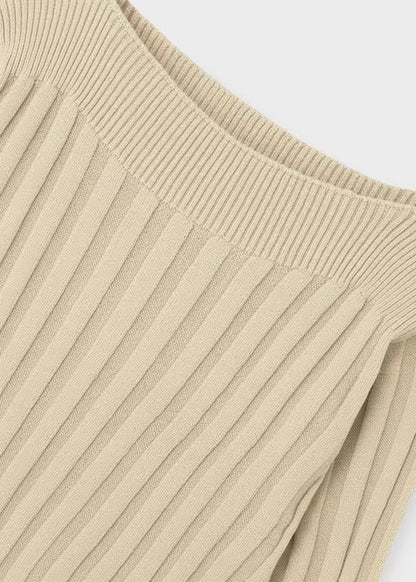 Mayoral Girl’s Sweater Ribbed Crop Top