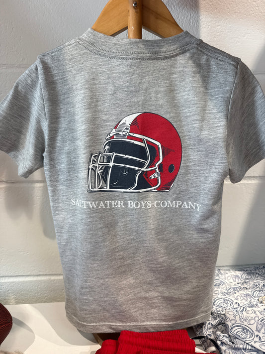 Football Helmet Tee