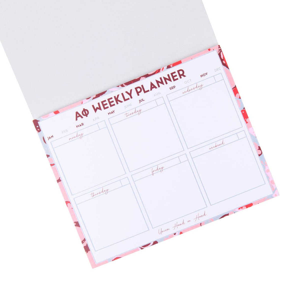 Sorority Desk Planner: Phi Mu