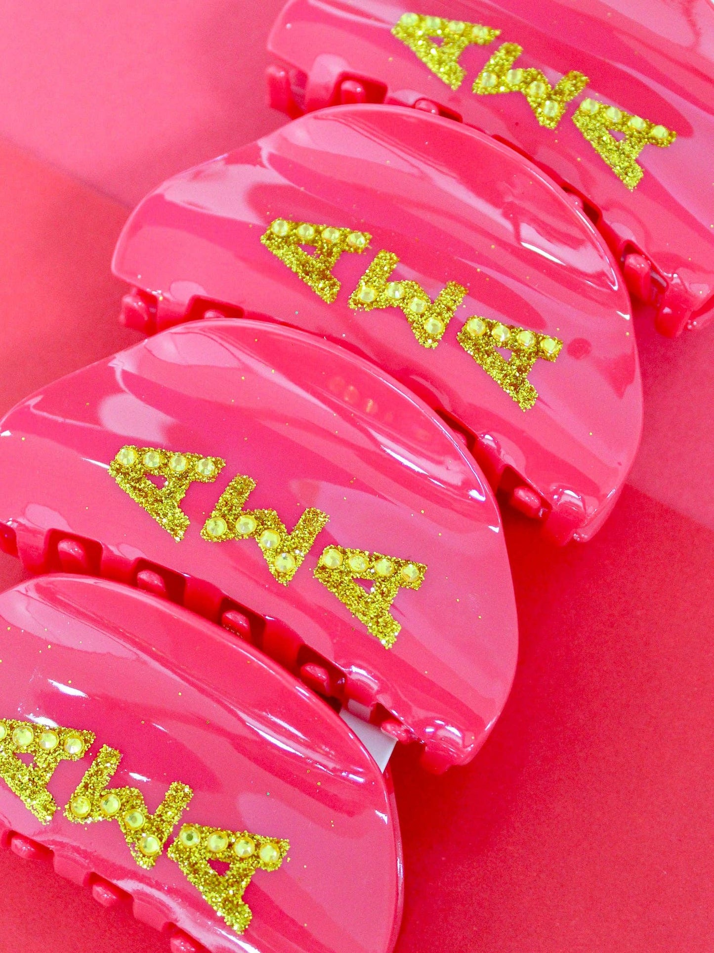 Girl On the Go Hair Claw Sorority Clip: ALPHA GAMMA DELTA