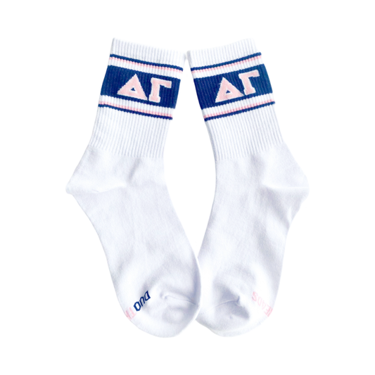 Sorority Socks: DELTA GAMMA