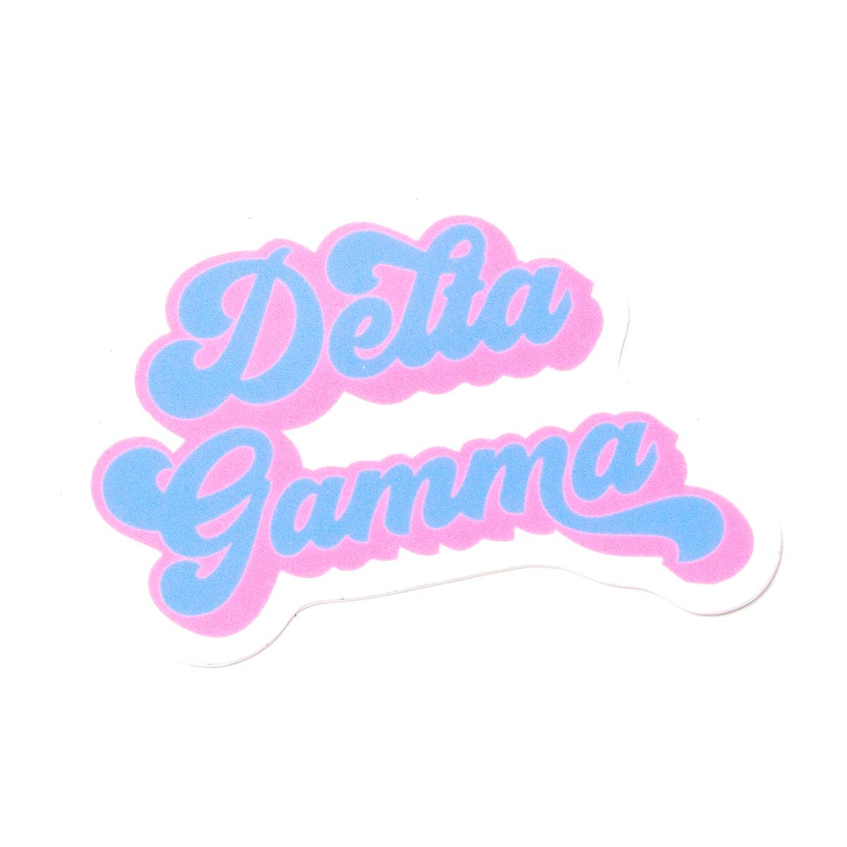 Sorority RETRO Script Decal Sticker: Alpha Omicron Pi
