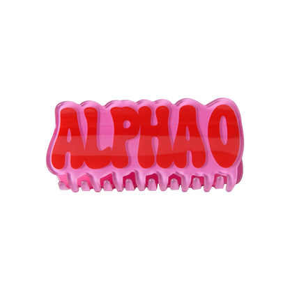 Sorority Hair Clip: Alpha O