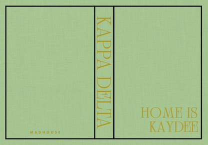 Sorority Keepsake Book Boxes 2026: Kappa Delta Green