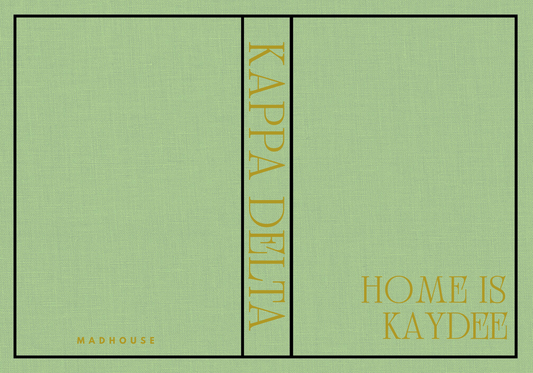 Sorority Keepsake Book Boxes 2026: Kappa Delta Green