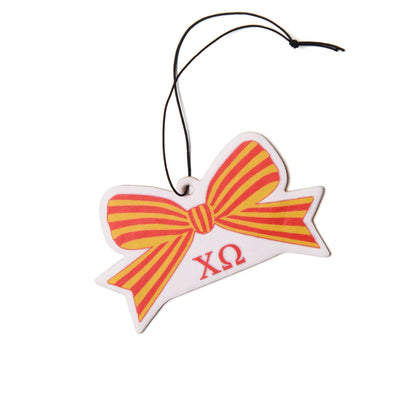 Sorority BOW-DACIOUS Air Freshener: Phi Mu