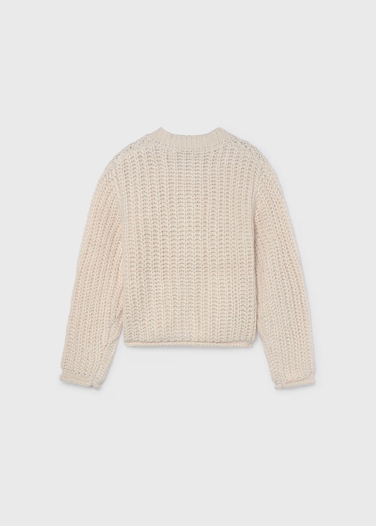Mayoral Girls Cardigan : Cream