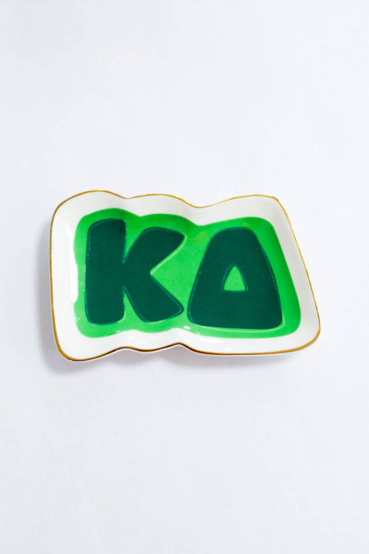 Kappa Delta Sorority Trinket Tray