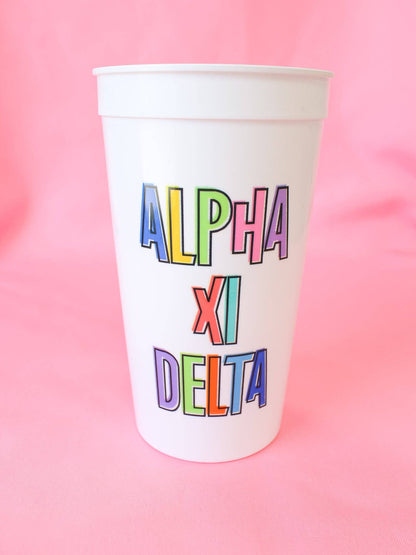 Bring On the Fun Stadium Cup: DELTA GAMMA
