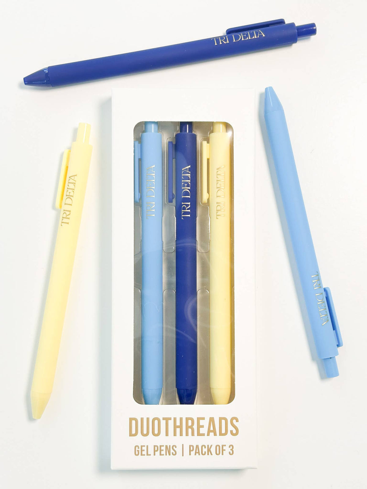 Lettered Luxe Sorority Pens: ALPHA GAMMA DELTA