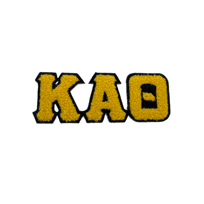 Chenille Sorority Patches: Kappa Delta