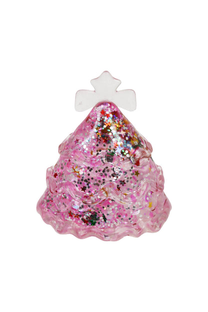PREORDER : Christmas Tree Glittery Maltose Filled TPR Squishy: ASSORTED / ONE SIZE