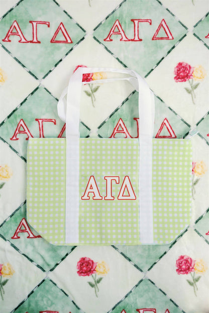 Alpha Gamma Delta Tote Bag, Sorority