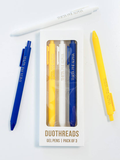 Lettered Luxe Sorority Pens: CHI OMEGA