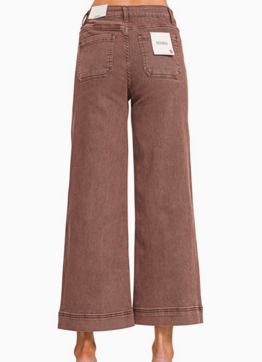 Rum Brown Jeans