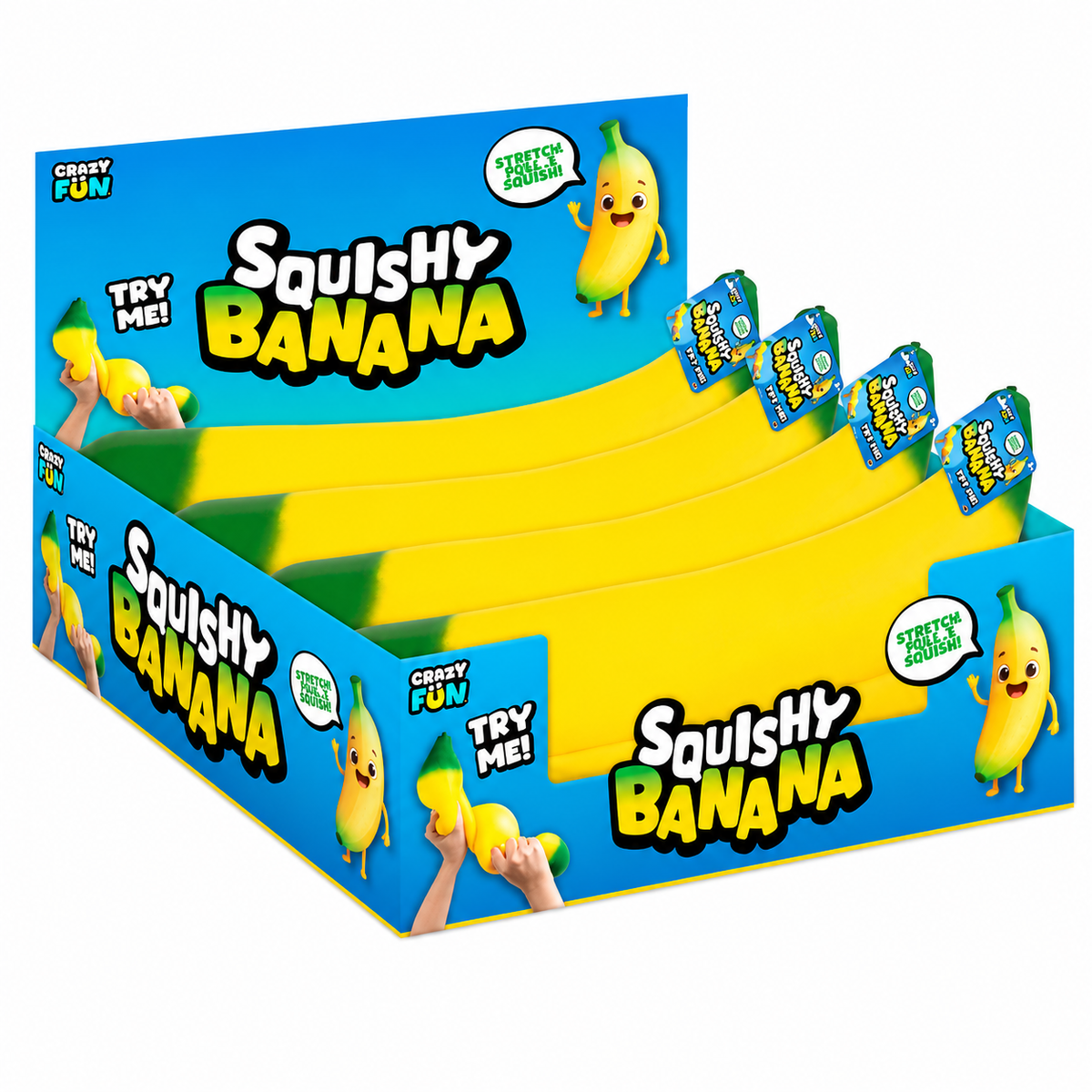 PREORDER: Showcase - RMS® SmushMart™ Giant 15" Banana Squishy 1pc