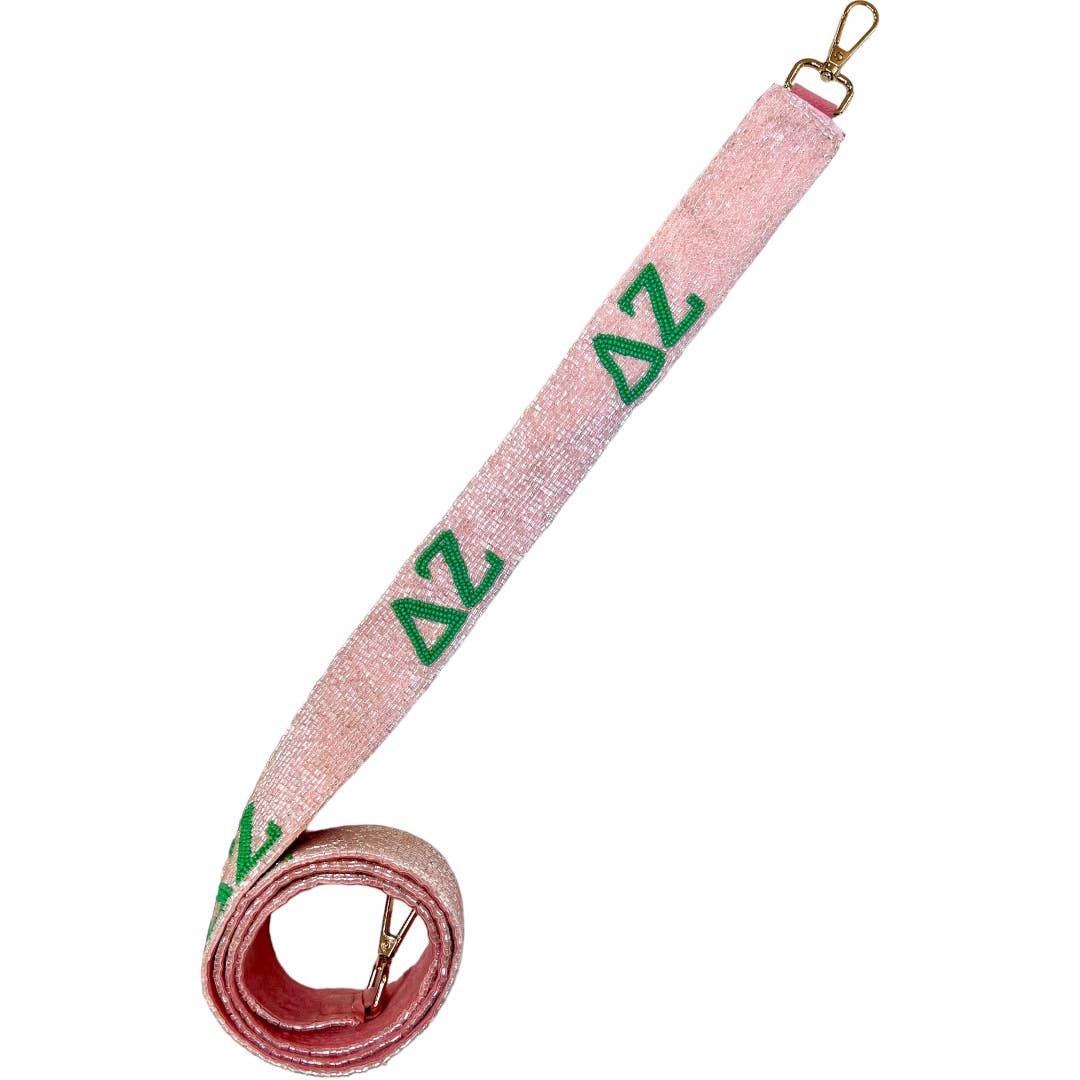 Sorority Beaded Purse Straps - Alpha Omicron Pi