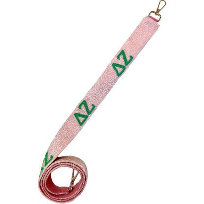 Sorority Beaded Purse Straps - Alpha Omicron Pi