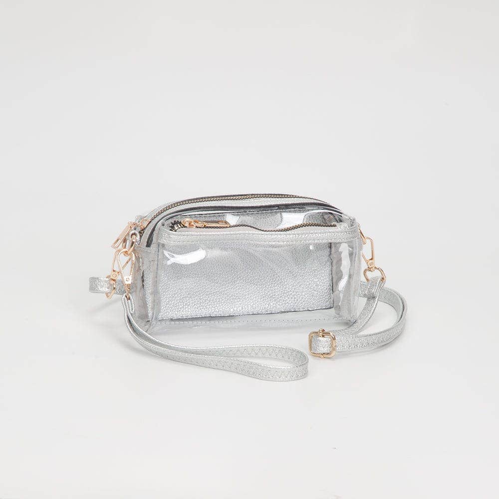 Stacy Clear Game Day/Stadium Bag Purse : Gold