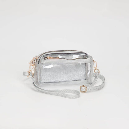 Stacy Clear Game Day/Stadium Bag Purse : Gold
